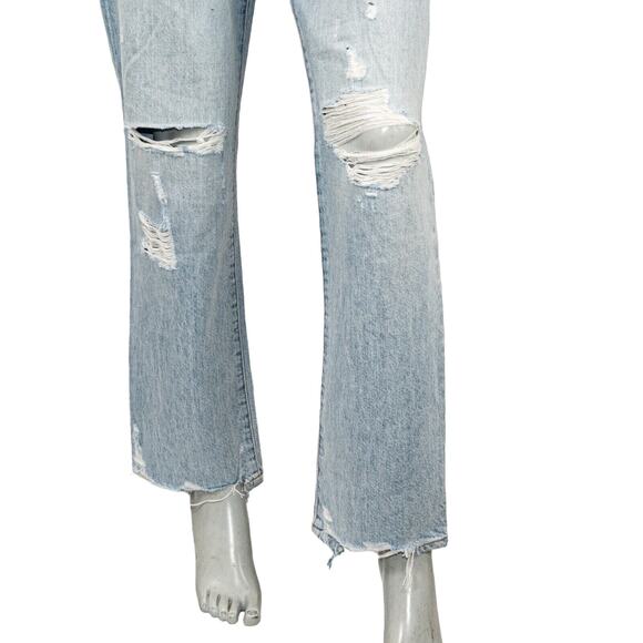 Jonathan Simkhai Eliot High-Rise Boyfriend Jeans Summerland light 27 - Picture 12 of 13